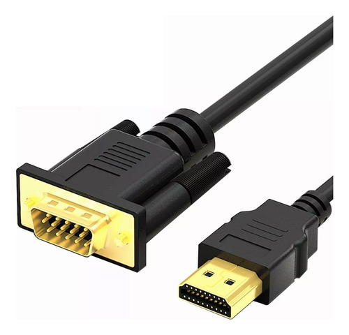 Cable Convertidor 1080p Compatible Hdmi Macho A Vga Ma 3m