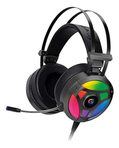 Headset Gamer Usb Pro Rgb 7.1 Cinza H1+ 65905 Fortrek