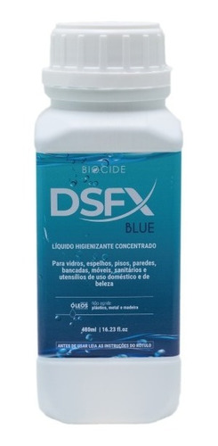 Biocide Dsfx Blue Concentrado Limpador Desinfetante 480ml
