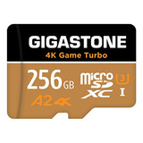 Tarjeta Micro Sd Gigastone 256gb, 5 Años Recuperación Datos