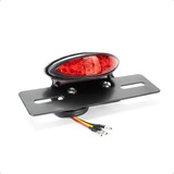 Calavera Stop M2021 Con Porta Placa Para Moto