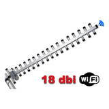 Antena Wifi Yagi De 18 Dbi 2.4 Ghz Con 5m Cable