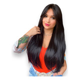 Peruca Lace Wig Premium Aspecto De Cabelo Natural 75 Cm