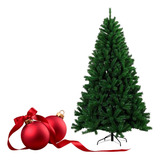 Decoração Árvore De Natal Luxo Galhos Volumosos 150cm Top