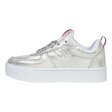 Tenis Tommy Hilfiger Para Niña Mod Eva Platform 2.0silver D3