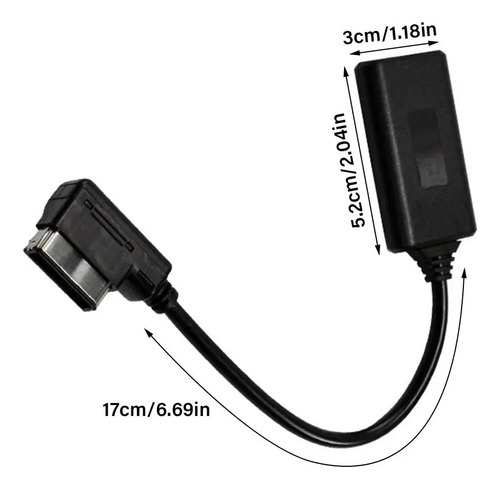 Cable Adaptador Bluetooth 5.0 Para Audi Ami 3g A4 A5 Q5 Q7 Foto 3
