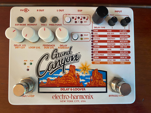 Pedal De Efecto Electro-harmonix Grand Canyon