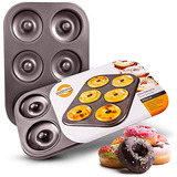 Molde Rosquillas Dohnuts Premium De 6 Cavidades Antiadh...