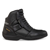 Botas Mujer Motociclista Botin Biker Wkl 80013 Negro