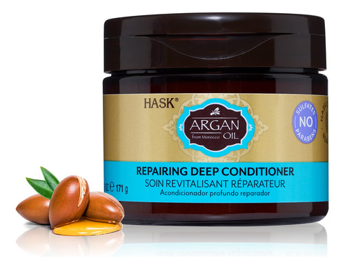 Hask Aceite De Argán Tratamiento Reparador De Acondicionad.