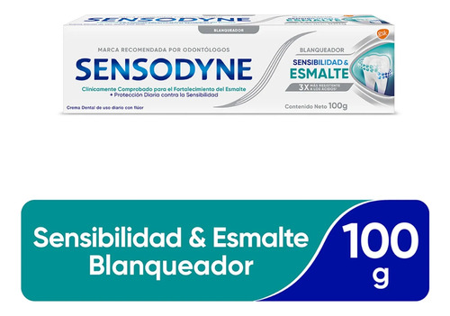 Pasta Dental Sensodyne Sensibilidad & Esmalte 100g
