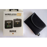 Microfone Sem Fio Rode Wireless Go Omnidirecional Black