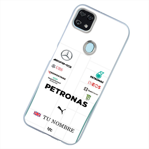 Funda Para Zte Mercedes F1 Petronas Con Nombre