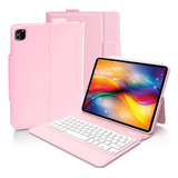 Funda C/teclado Bjcgfvh6 Para iPad 2021 9g/8g/7g 10.2in Pink