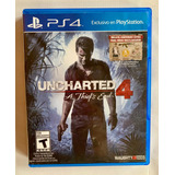 Uncharted 4 - A Thief's End- Ps4 Multijugador