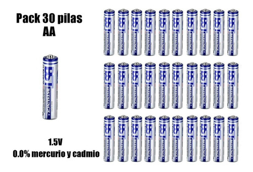 Pack 30 Pilas Aa Doble A Bst1.5v /chilechina