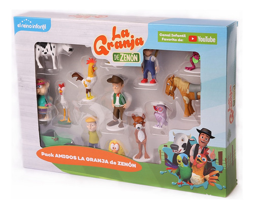 Granja De Zenon Caja De 15 Figuras Coleccionables Surtidas