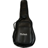 Bag Violão Folk Focus Premium Couro Sintético Preto 