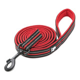 Correa Para Perros Roja Truelove - Reflectivo 3m - 110cm