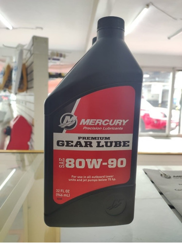 Aceite Gear Lube 80w-90 Premium Mercury 