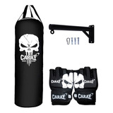 Saco De Boxeo Tula 1 X 30 Punisher+par De Guantes Mma+base