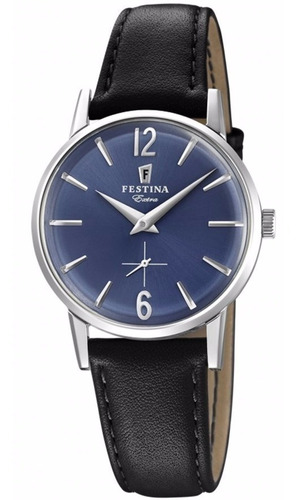 Reloj Festina Mujer Cuero Vintage Azul F20254.3