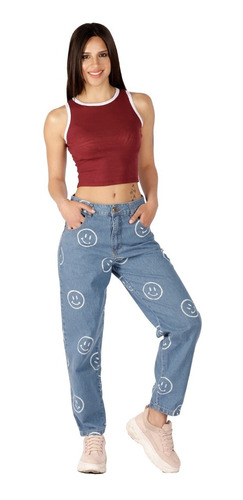 Jeans Caritas Mom Celeste Je2807c