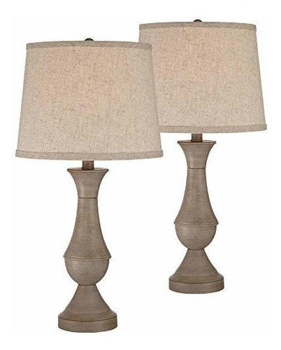 Lámpara De Mesa - Avery Rustic Traditional Touch Table Lamps