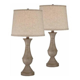 Lámpara De Mesa - Avery Rustic Traditional Touch Table Lamps