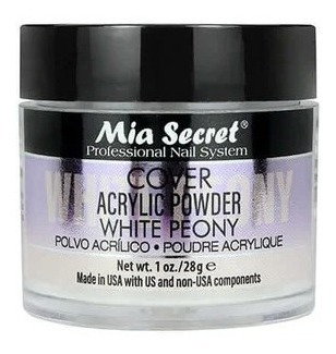 Acrílico Profesional Mía Secret 27grs White