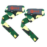 Cintas De Fuerza Poder Straps Quuz Levantamiento Camuflada