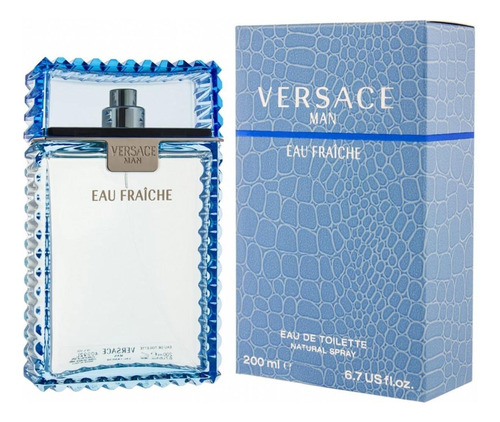Perfume Versace Man Eau Fraiche Edt En Spray Para Hombre, 20