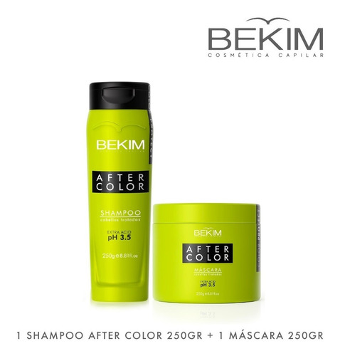 Shampoo After Color 250gr Máscara 250gr Combo Bekim Peluquer