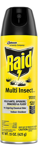 Raid Multi Insecto Killer 15 Oz (paquete De