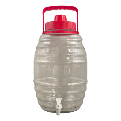 Vitrolero Dispensador Barril 20 L Con Llave Tapa Agarradera Color Rojo | Envío gratis