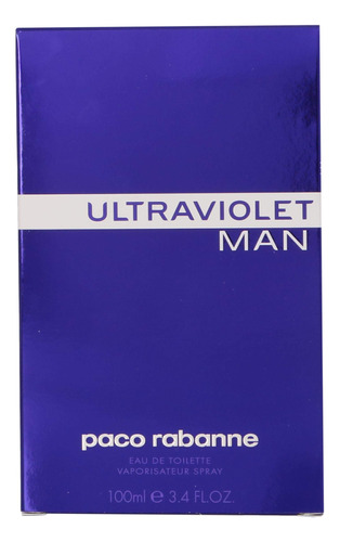 Perfume Ultravioleta Para Hombre De Paco Rabanne, 100 Ml