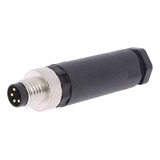 Conector Armable De Sensor M8 Recto 4 Pin Macho