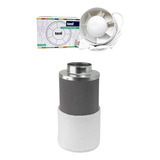 Kit Indoor Extractor 100mm Kasvi + Filtro 125mm 600m3h Gg