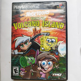 Nicktoons Battle For Volcano Island Ps2 Playstation 2