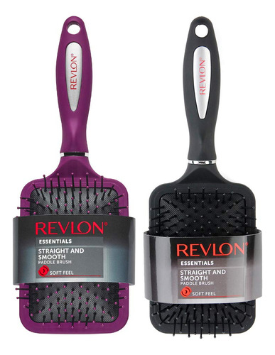 Set De Cepillos Revlon Para El Cabello, Tipo Pala, Para Un C