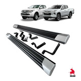 Pisaderas Aluminio Modelo Original Mitsubishi L200 2016-2022