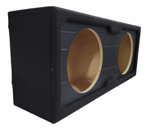 Cajón Para Subwoofer Sellado De 12 Pulgadas Color Negro