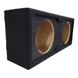 Cajón Para Subwoofer Sellado De 12 Pulgadas Color Negro