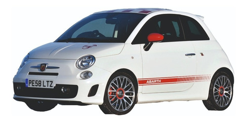 Calcos Fiat 500 Abarth - Franjas Laterales