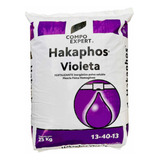 Hakaphos Violeta Fertilizante Soluble Alto En Fosforo 25 Kg