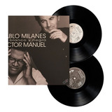 Pablo Milanes & Victor Manuel En Blanco Y Negro 2 Lp Vinyl Versión Del Álbum Estándar