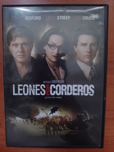 Leones Por Corderos Redfort Cruise Streep Dvd La Plata