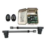 Kit Automatizacion Pistones Titan 127v Ind Portón Abatible