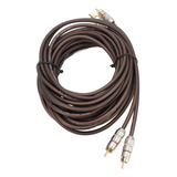 Cable Estéreo De Subwoofer De 5 M For Rca 2 Macho A 2 Car