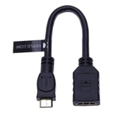 Cable Adaptador Mini Hdmi A Hdmi Para Tableta, Cámara Nikon 